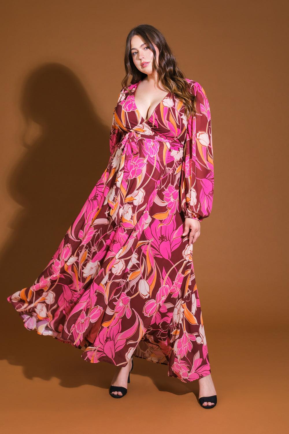 LUSH HAVEN WOVEN MAXI DRESS Flying Tomato
