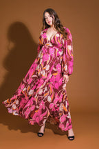 LUSH HAVEN WOVEN MAXI DRESS Flying Tomato