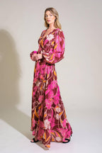 LUSH HAVEN WOVEN MAXI DRESS Flying Tomato