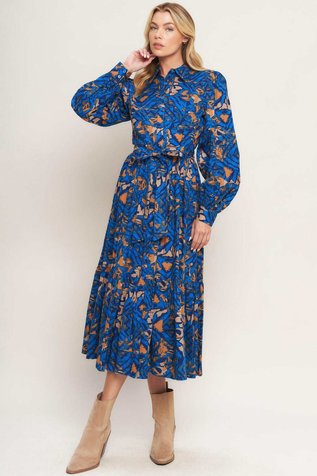 NORTH HILLS WOVEN SHIRT DRESS Flying Tomato
