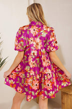 CONCEPTUALLY CHIC WOVEN MINI DRESS Flying Tomato