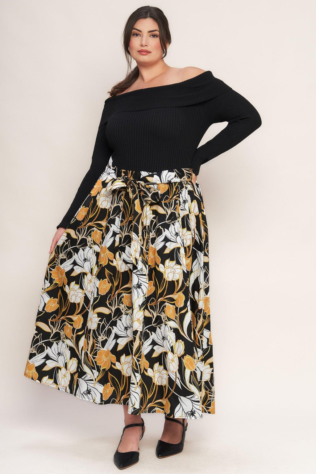TWIST ON TIMELESS WOVEN MIDI DRESS Flying Tomato