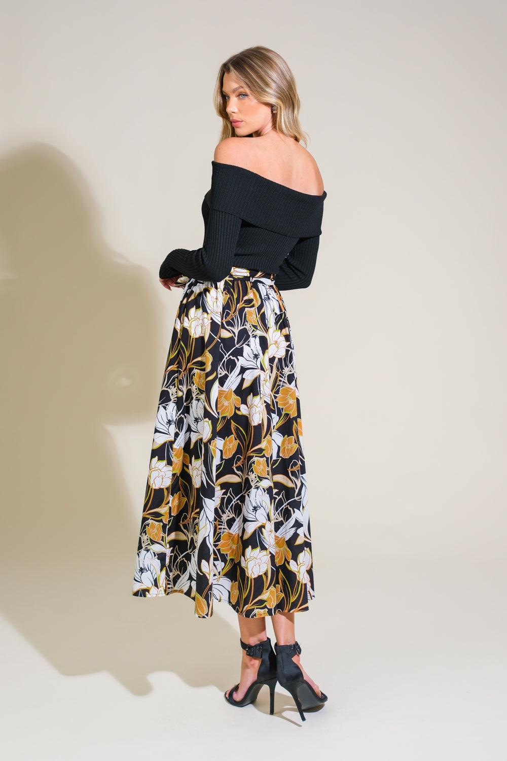 TWIST ON TIMELESS WOVEN MIDI DRESS Flying Tomato