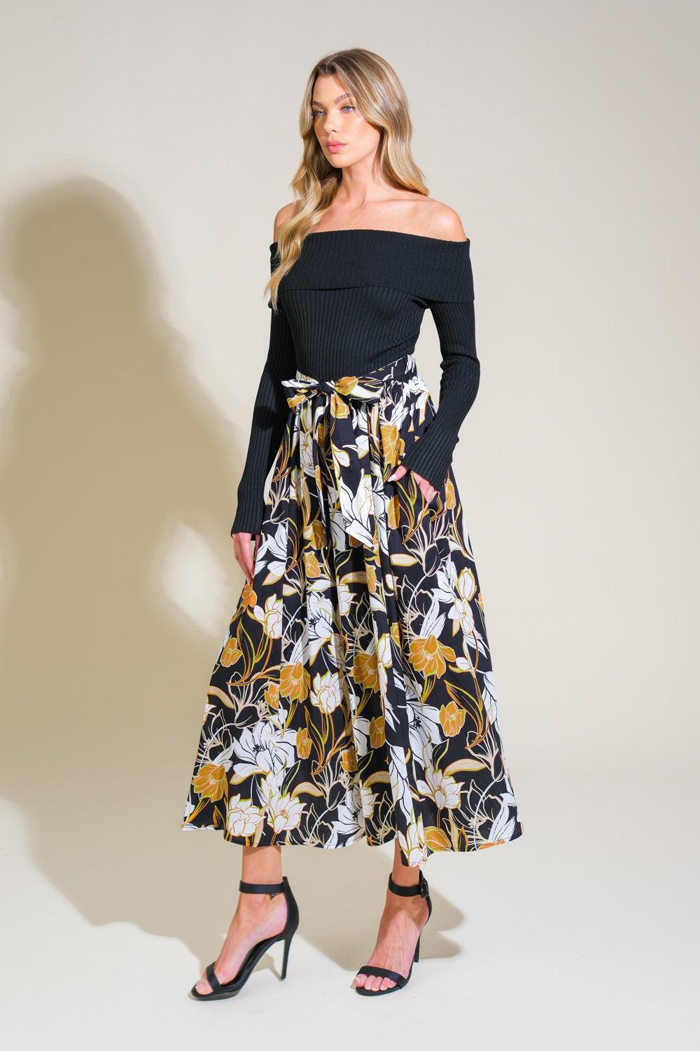 TWIST ON TIMELESS WOVEN MIDI DRESS Flying Tomato