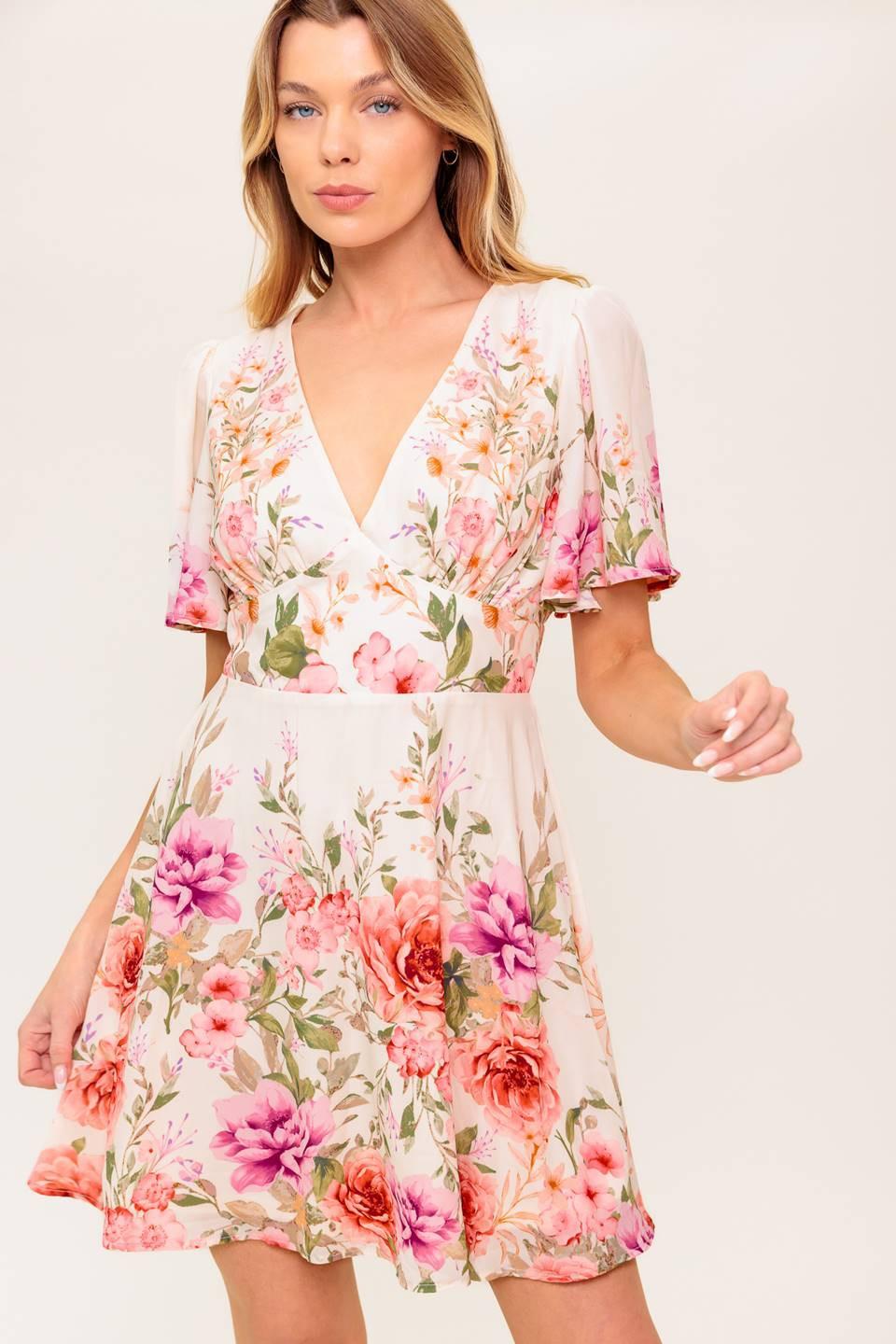 THE WORLD AWAITS LIGHT PINK WOVEN MINI DRESS Flying Tomato
