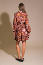 DESERT DAWN WOVEN MINI DRESS Flying Tomato