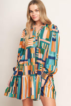 EFFORTLESS SELECTION WOVEN MINI DRESS Flying Tomato