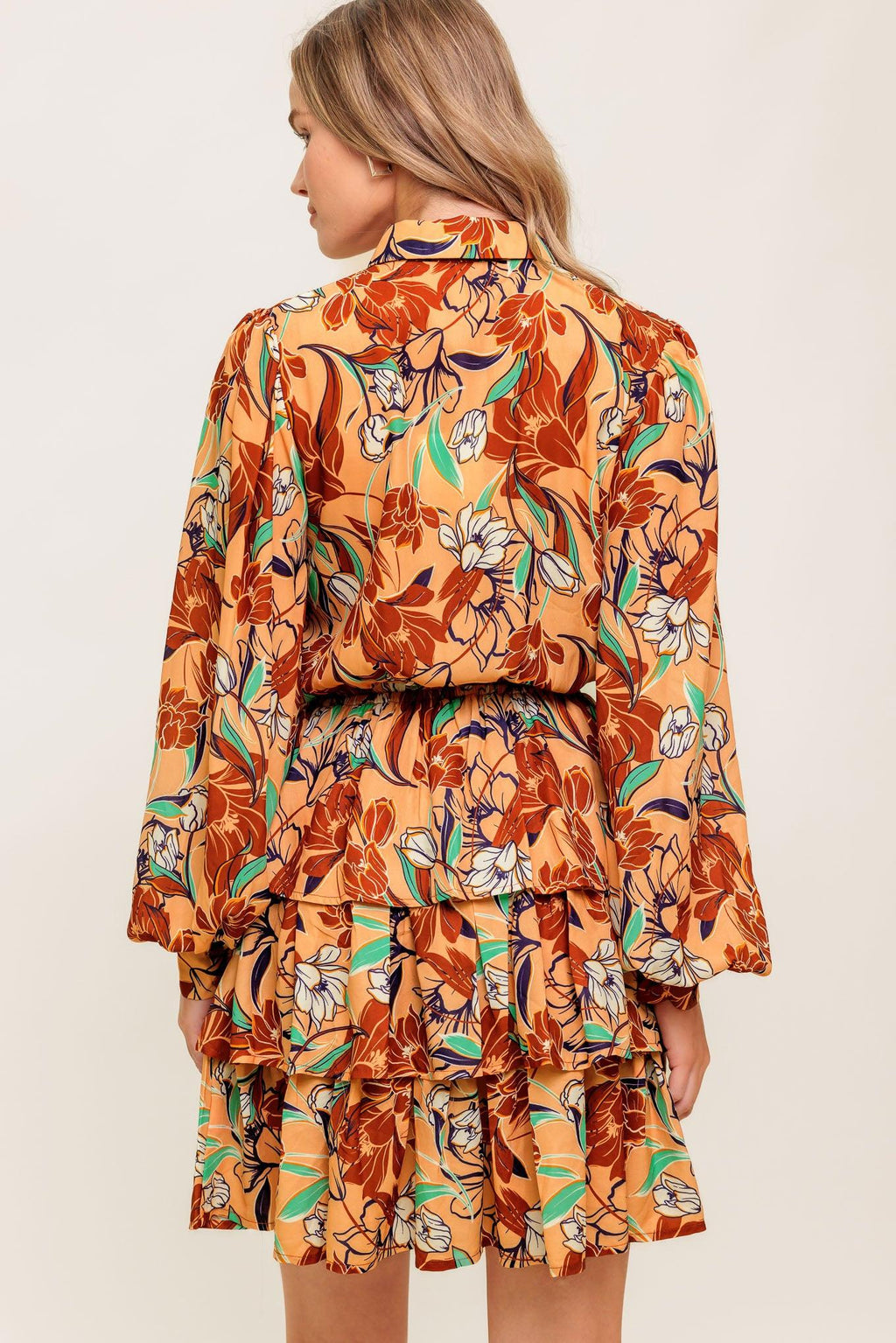 SECRET CRUSH WOVEN MINI DRESS Flying Tomato