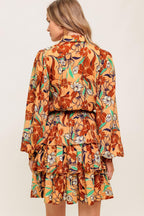 SECRET CRUSH WOVEN MINI DRESS Flying Tomato