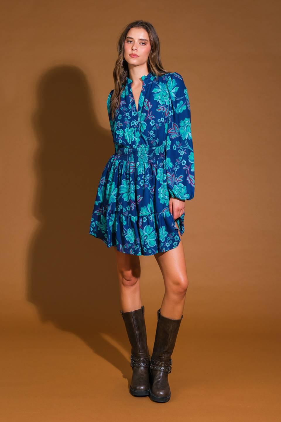 EMPHATICALLY ADORABLE WOVEN MINI DRESS Flying Tomato