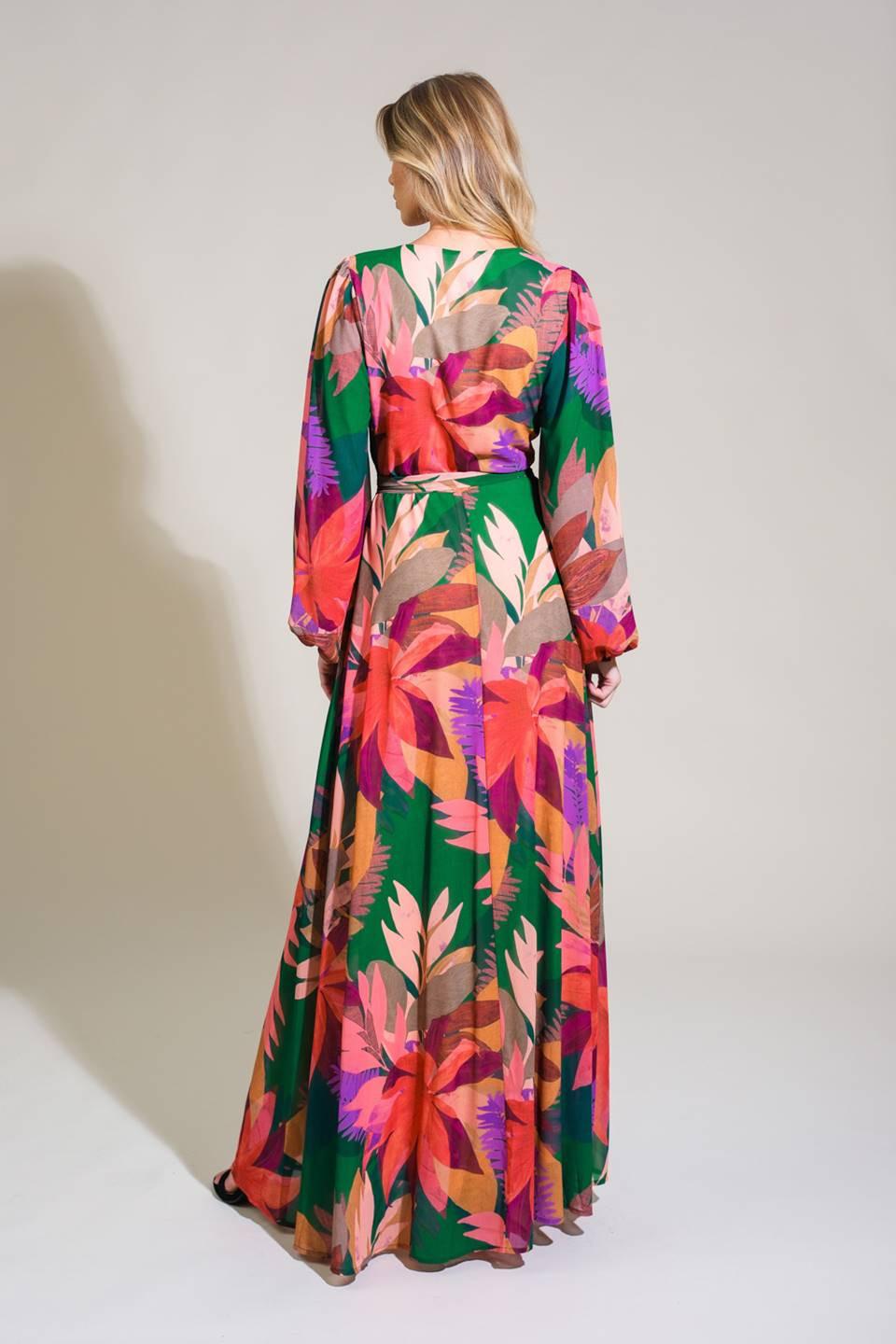 HONEY HUG WOVEN MAXI DRESS Flying Tomato