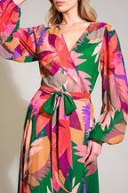 HONEY HUG WOVEN MAXI DRESS Flying Tomato