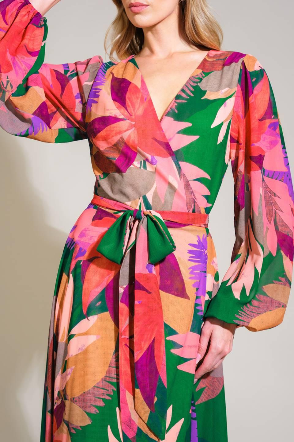 HONEY HUG WOVEN MAXI DRESS Flying Tomato