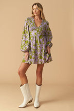 WINGS OF A DREAM WOVEN MINI DRESS Flying Tomato