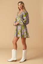 WINGS OF A DREAM WOVEN MINI DRESS Flying Tomato