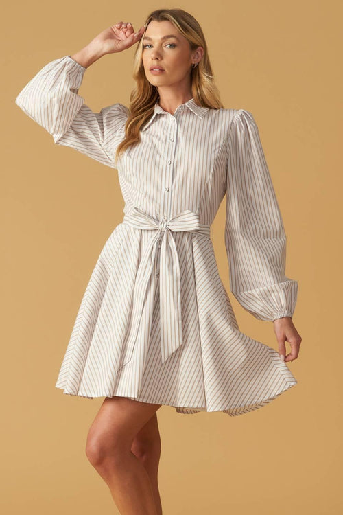 BEAUTY & STYLE WOVEN MINI DRESS Flying Tomato