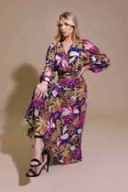 LOST IN YOUR EYES WOVEN MIDI DRESS Flying Tomato