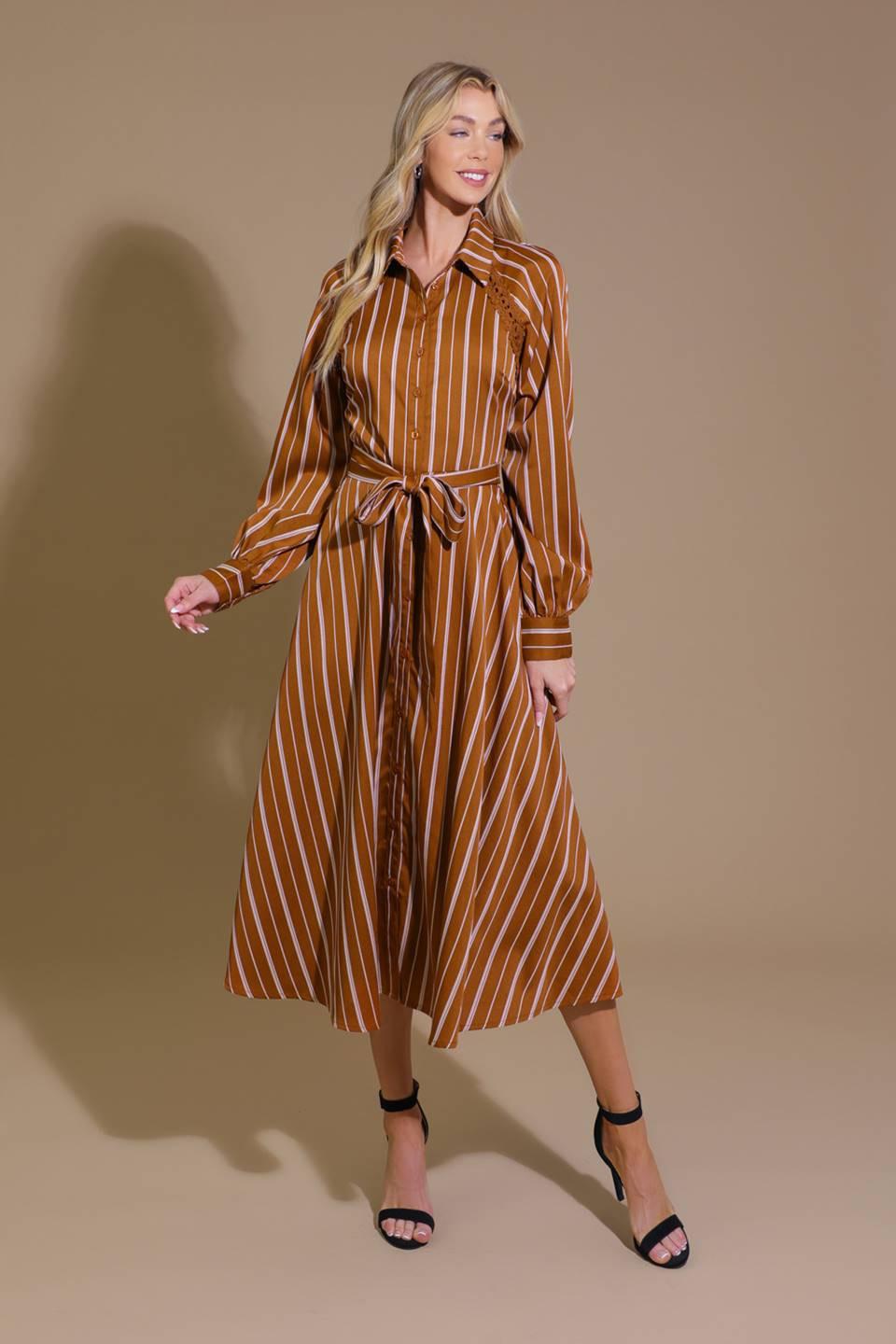 FOREVER YOUR GIRL WOVEN MIDI DRESS Flying Tomato