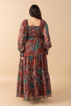 DARLING SENSATION WOVEN MAXI DRESS Flying Tomato