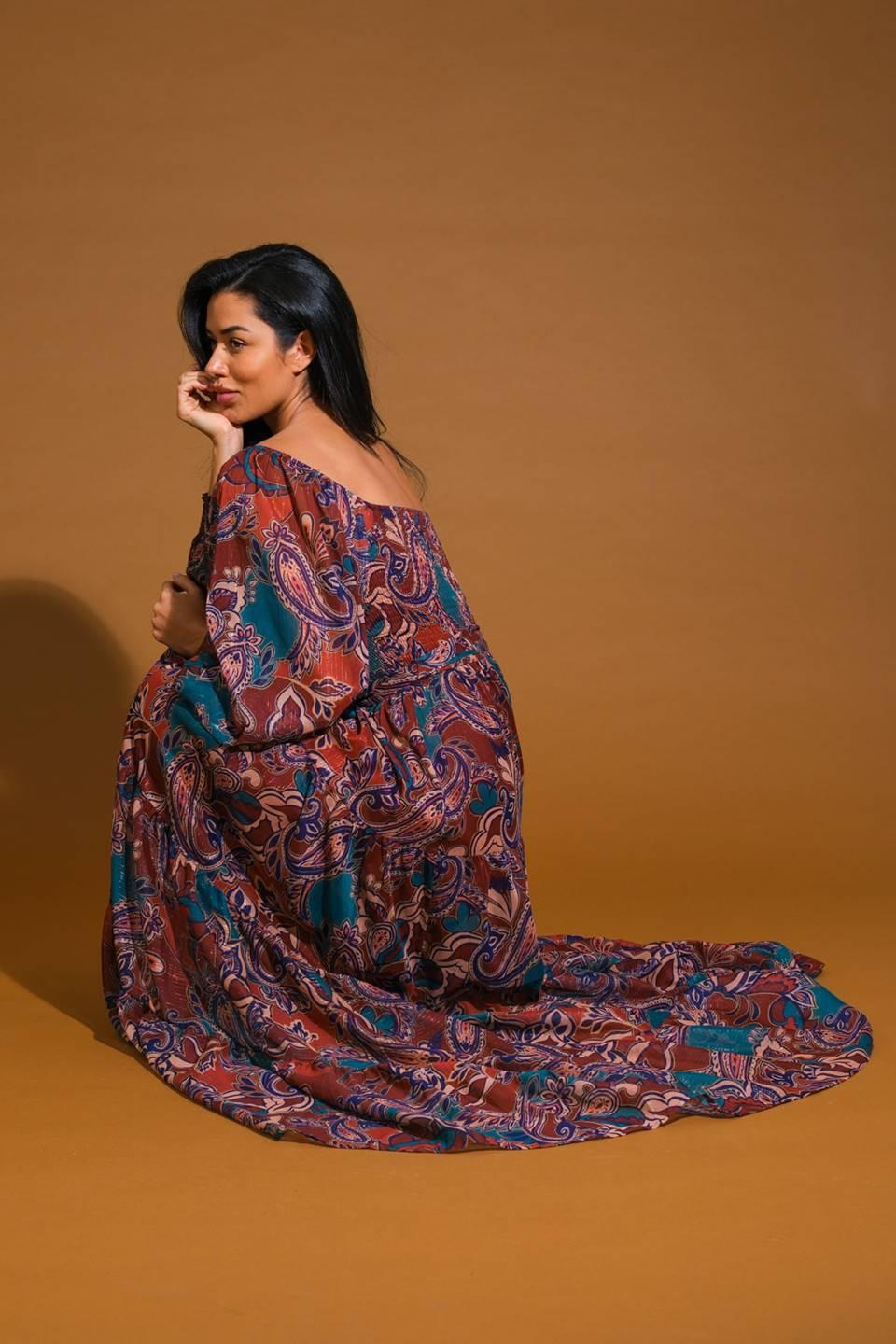 DARLING SENSATION WOVEN MAXI DRESS Flying Tomato