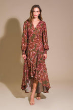 PROFOUND ROMANCE WOVEN MAXI DRESS Flying Tomato