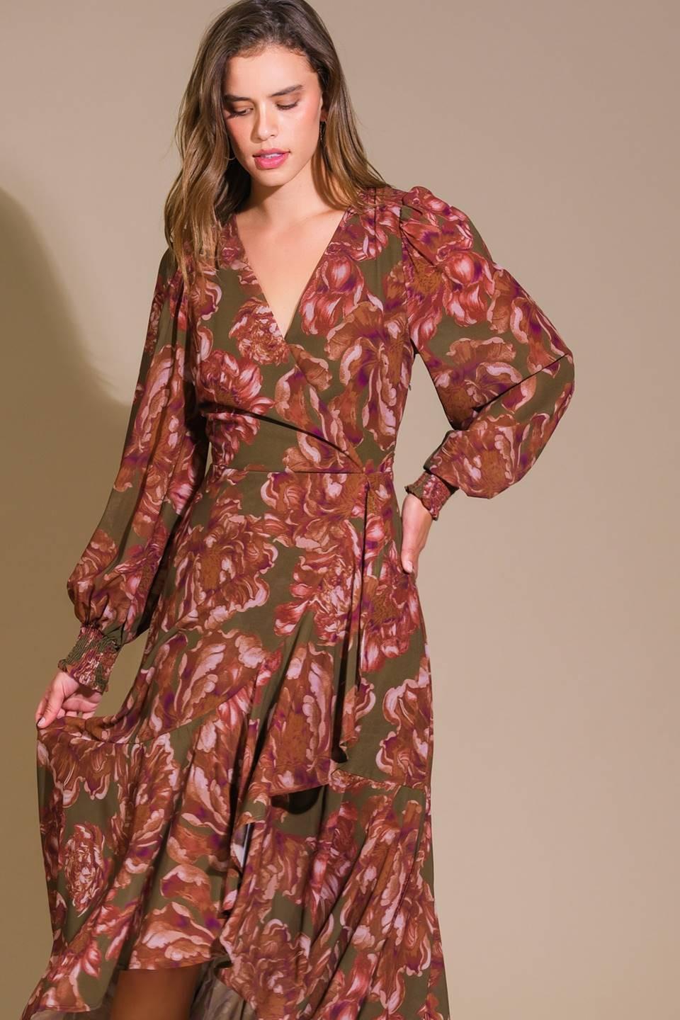 PROFOUND ROMANCE WOVEN MAXI DRESS Flying Tomato