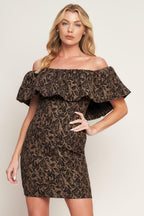 WHEREVER YOU MAY GO WOVEN MINI DRESS Flying Tomato