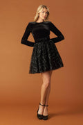 CAFÉ CONVERSATION WOVEN MINI DRESS Flying Tomato