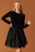 CAFÉ CONVERSATION WOVEN MINI DRESS Flying Tomato