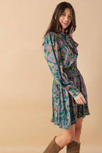 MUCH TO DO WOVEN MINI DRESS Flying Tomato