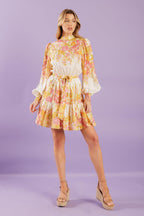 GO GET IT PINK WOVEN MINI DRESS Flying Tomato