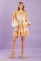 GO GET IT PINK WOVEN MINI DRESS Flying Tomato