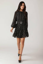 DANCING IN THE RAIN WOVEN MINI DRESS Flying Tomato