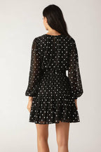 DANCING IN THE RAIN WOVEN MINI DRESS Flying Tomato