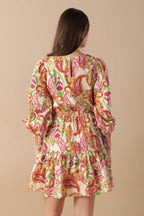 DREAM WEAVER WOVEN MINI DRESS Flying Tomato