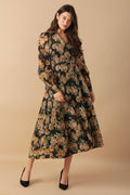 TIME TO EVOLVE WOVEN MIDI DRESS Flying Tomato