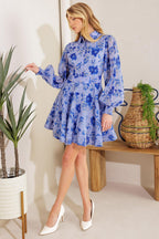 A PART OF IT WOVEN MINI DRESS Flying Tomato