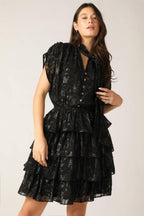 NOT I KNOW WOVEN MINI DRESS Flying Tomato