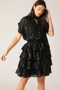 NOT I KNOW WOVEN MINI DRESS Flying Tomato
