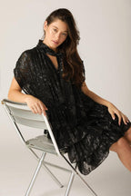 NOT I KNOW WOVEN MINI DRESS Flying Tomato