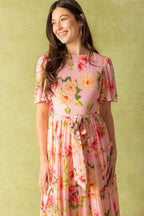 WHICH CHAPTER WOVEN MAXI DRESS Flying Tomato
