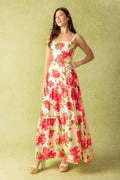 LOST IN THE DETAILS WOVEN MAXI DRESS Flying Tomato