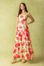 LOST IN THE DETAILS WOVEN MAXI DRESS Flying Tomato