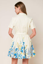 ALWAYS REMARKABLE WOVEN MINI DRESS Flying Tomato