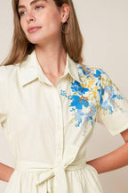 ALWAYS REMARKABLE WOVEN MINI DRESS Flying Tomato