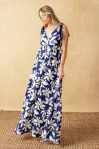 TWILIGHT VENTURE WOVEN MAXI DRESS Flying Tomato