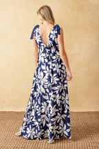 TWILIGHT VENTURE WOVEN MAXI DRESS Flying Tomato