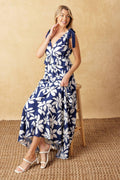 TWILIGHT VENTURE WOVEN MAXI DRESS Flying Tomato