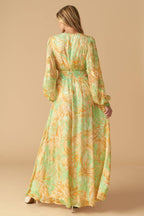 SUNSET SASHAY WOVEN MAXI DRESS Flying Tomato