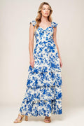 CAPTIVATING PERSONALITY WOVEN MAXI DRESS Flying Tomato